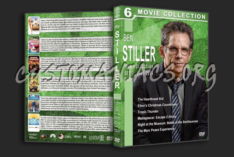 Ben Stiller Film Collection - Set 7 (2007-2009) dvd cover