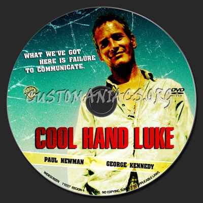 Cool Hand Luke dvd label