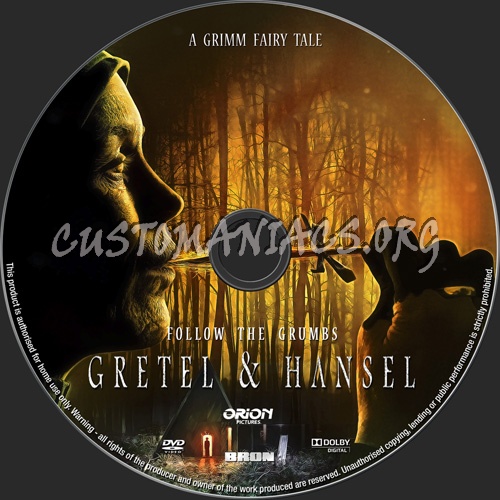 Gretel & Hansel dvd label