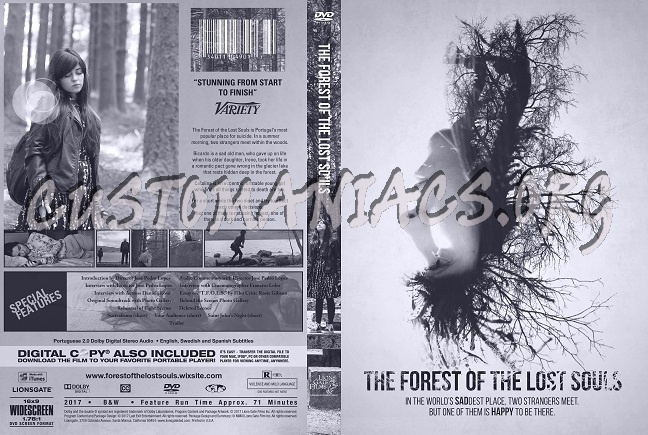 The Forest of Lost Souls (2017) dvd cover