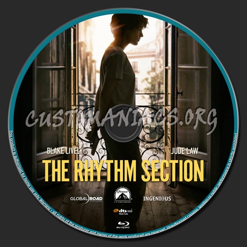 The Rhythm Section blu-ray label