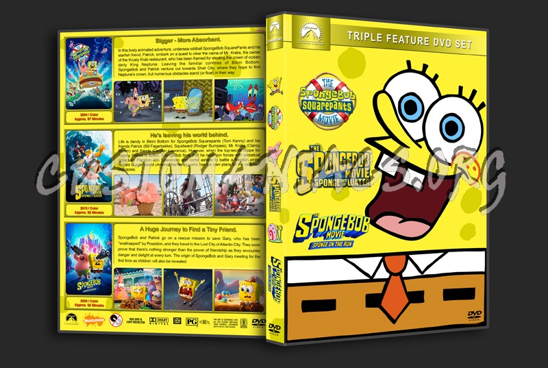 spongebob dvd collection