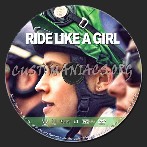 Ride Like a Girl dvd label