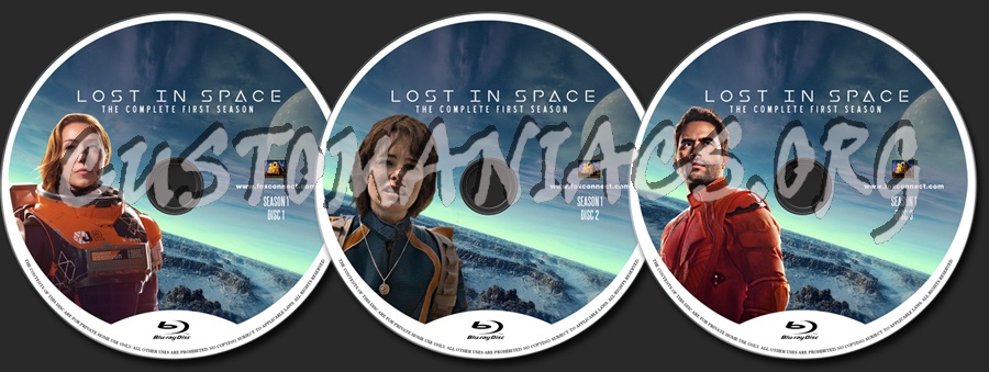 Lost in Space - Season 2 blu-ray label