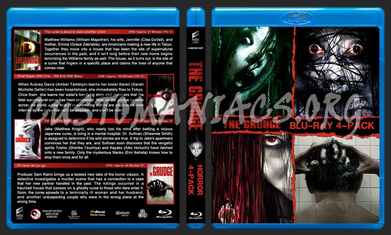 The Grunge Horror 4-Pack blu-ray cover