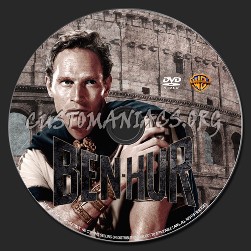 Ben Hur dvd label