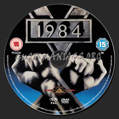 1984 dvd label