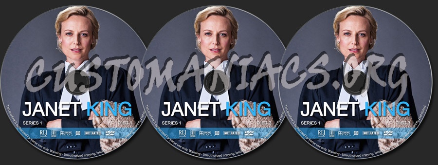 Janet King - Series 1 dvd label