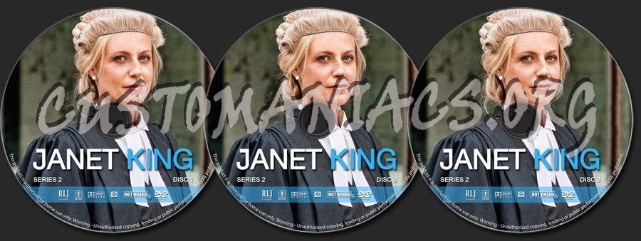 Janet King - Series 2 dvd label