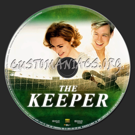 The Keeper dvd label