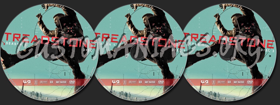 Treadstone - Season 1 dvd label