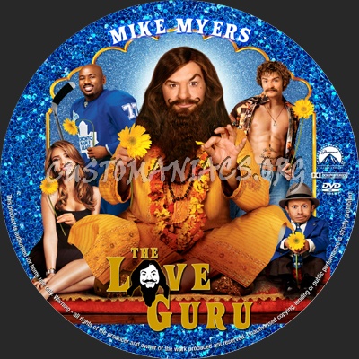 The Love Guru dvd label