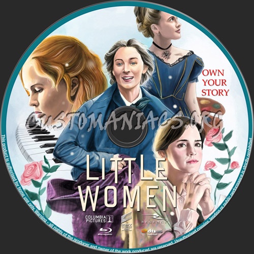 Little Women 2019 blu-ray label