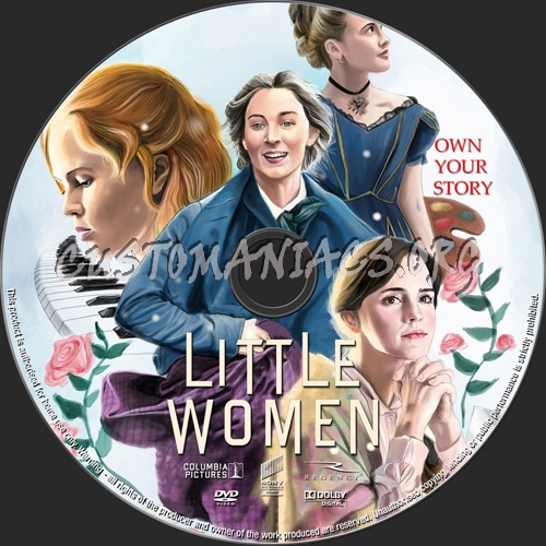 Little Women 2019 dvd label