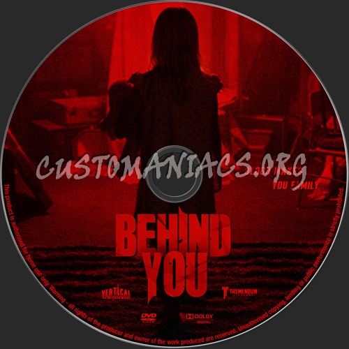 Behind You dvd label