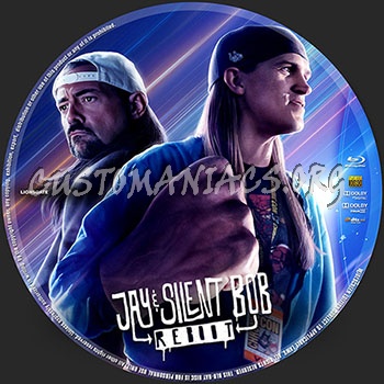 Jay And Silent Bob Reboot (2019) blu-ray label