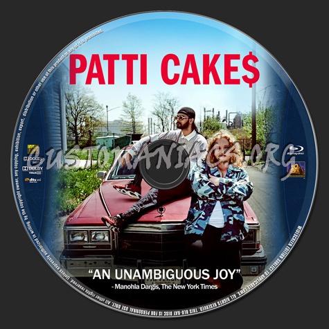 Patty Cakes (2018) blu-ray label