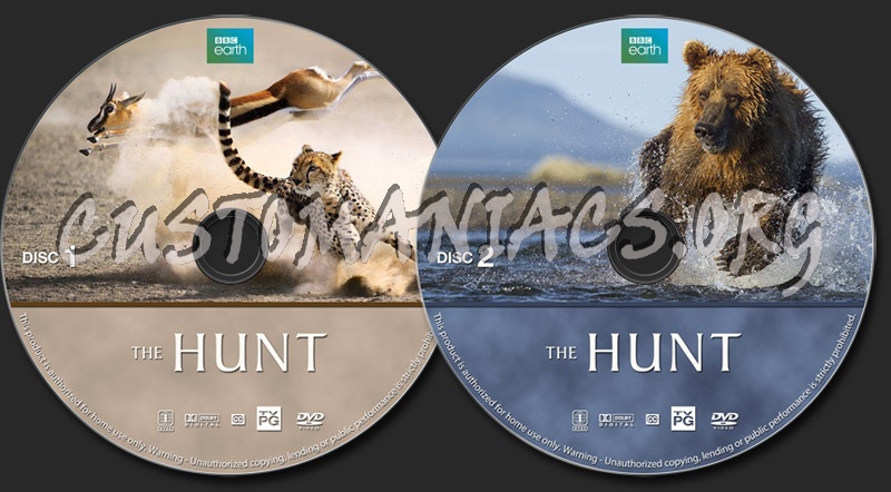 The Hunt dvd label