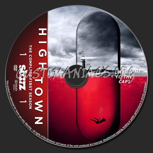 Hightown Season 1 dvd label