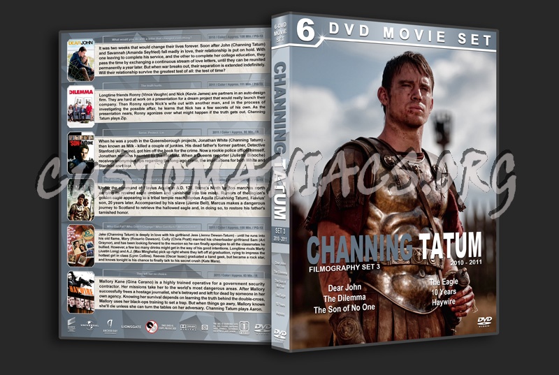 Channing Tatum Filmography - Set 3 (2010-2011) dvd cover