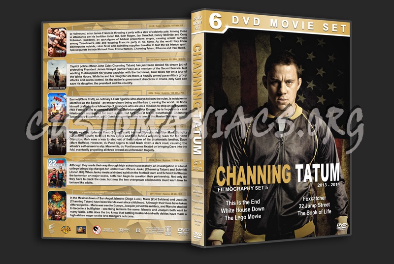 Channing Tatum Filmography - Set 5 (2013-2014) dvd cover