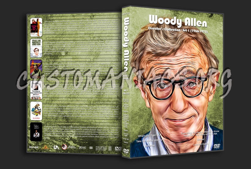 Woody Allen Directors Collection - Set 1 (1966-1975) dvd cover