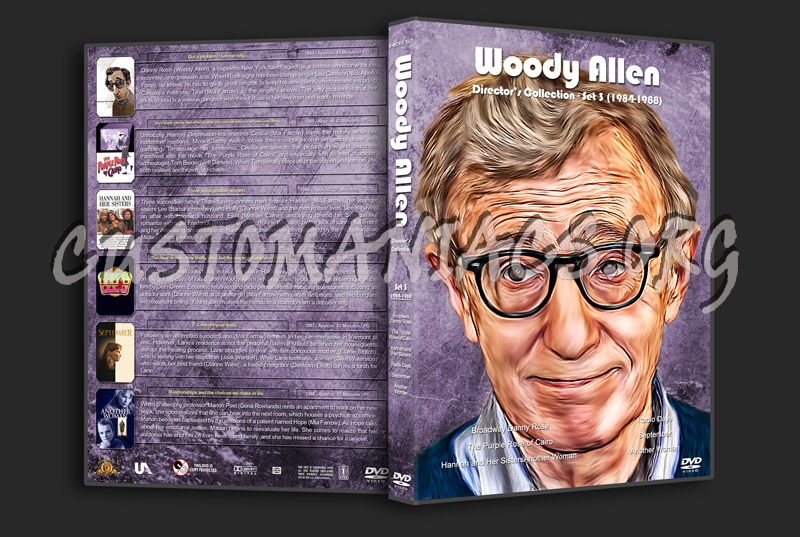 Woody Allen Directors Collection - Set 3 (1984-1988) dvd cover