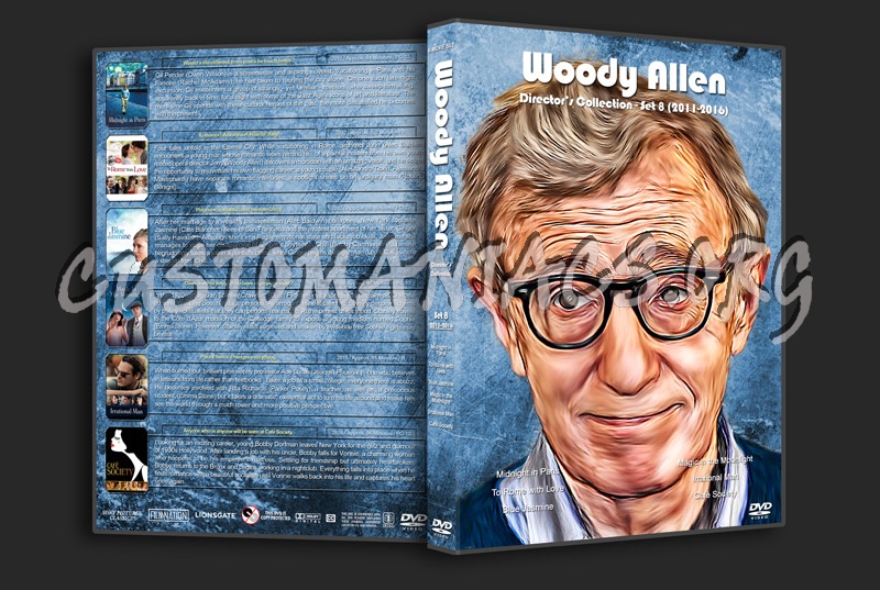 Woody Allen Directors Collection - Set 8 (2011-2016) dvd cover