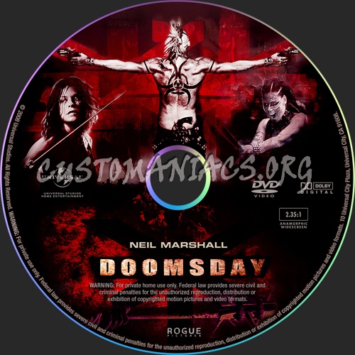 Doomsday dvd label