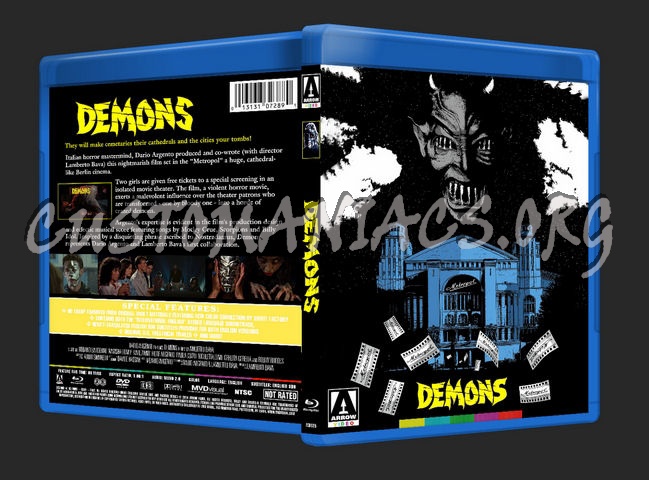 Demons blu-ray cover