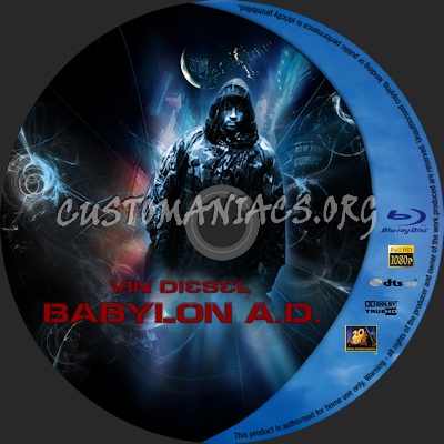 Babylon A.D. dvd label