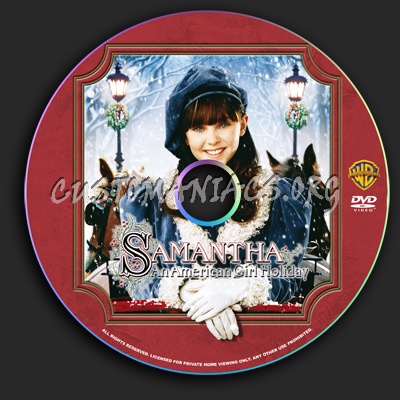 Samantha An American Girl Adventure dvd label