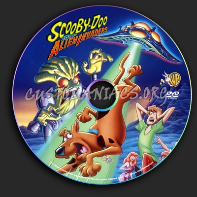 Scooby-Doo and the Alien Invaders dvd label