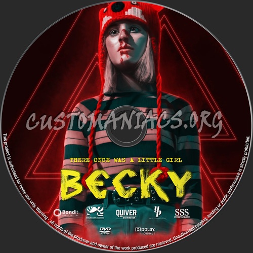 Becky dvd label