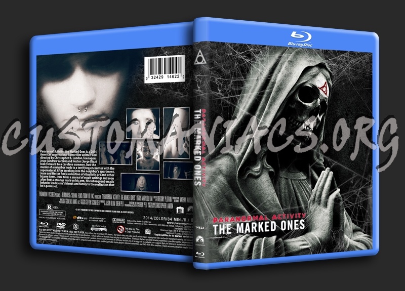 paranormal activity the marked ones dvd cover