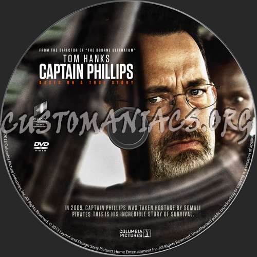 Captain Phillips dvd label