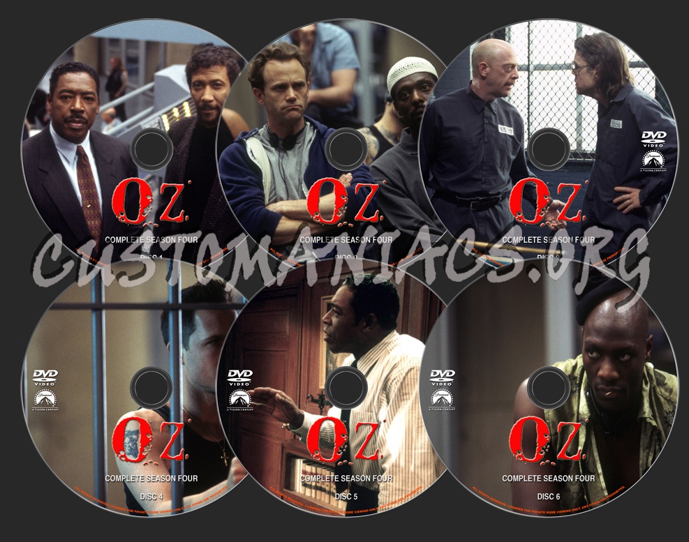 oz season 4 dvd